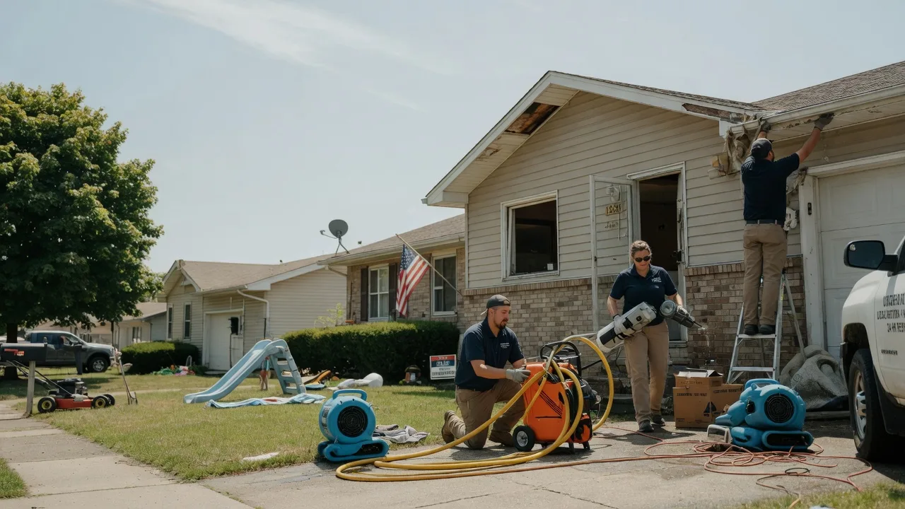Water Damage Restoration in New Salem, ND near me